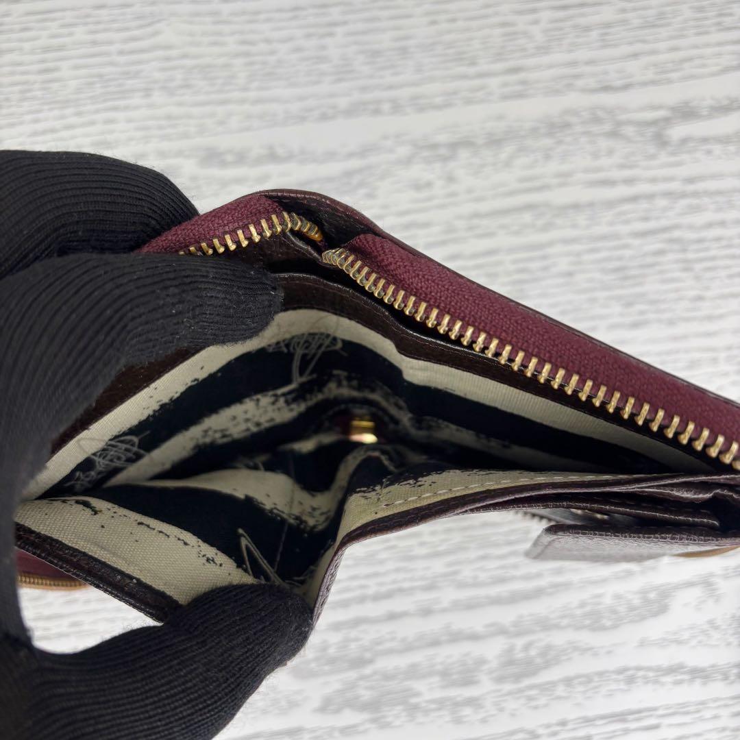 極美品　vivienne ヴィヴィアン　財布　ラウンドファスナー　S8548