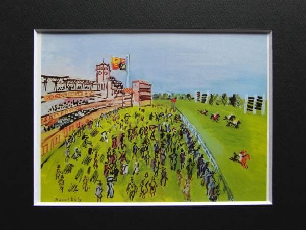 RAOUL DUFY、ASCOT、海外版超希少レゾネ、新品額付