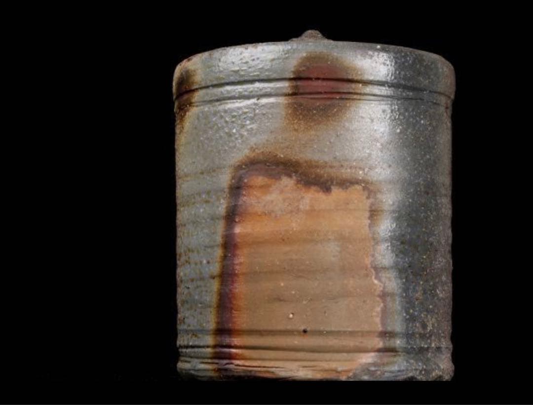 備前焼水指　山本陶秀　人間国宝　茶器　茶具