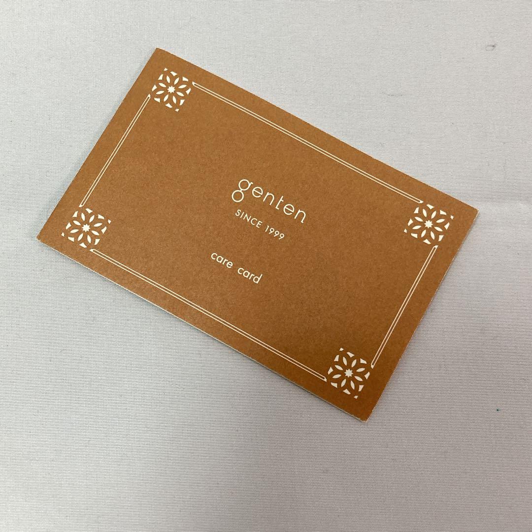 genten ゲンテン タスカ ロゴ ショルダーバッグ レザー グレージュ