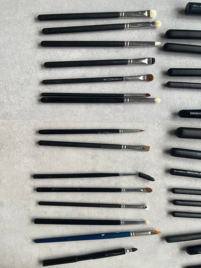 メイクブラシセット（34本）」 + ケース　MAC HAKUHODO ヘアメイク