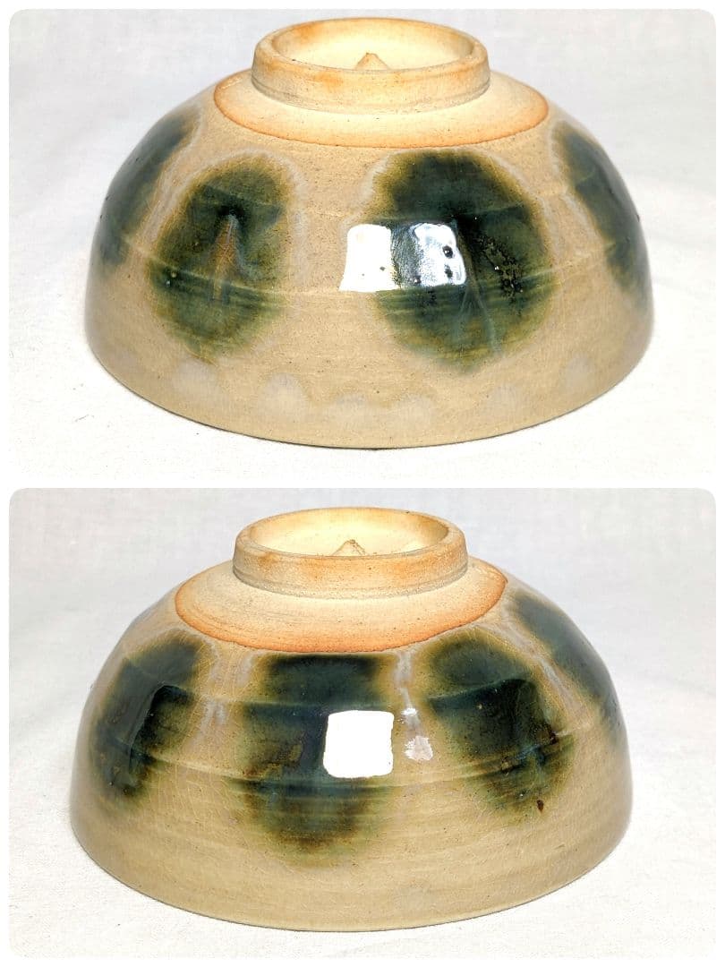 県重要無形文化財 黒井一楽 虫明焼 茶盌 共箱 茶道具 抹茶碗 抹茶茶碗 食器