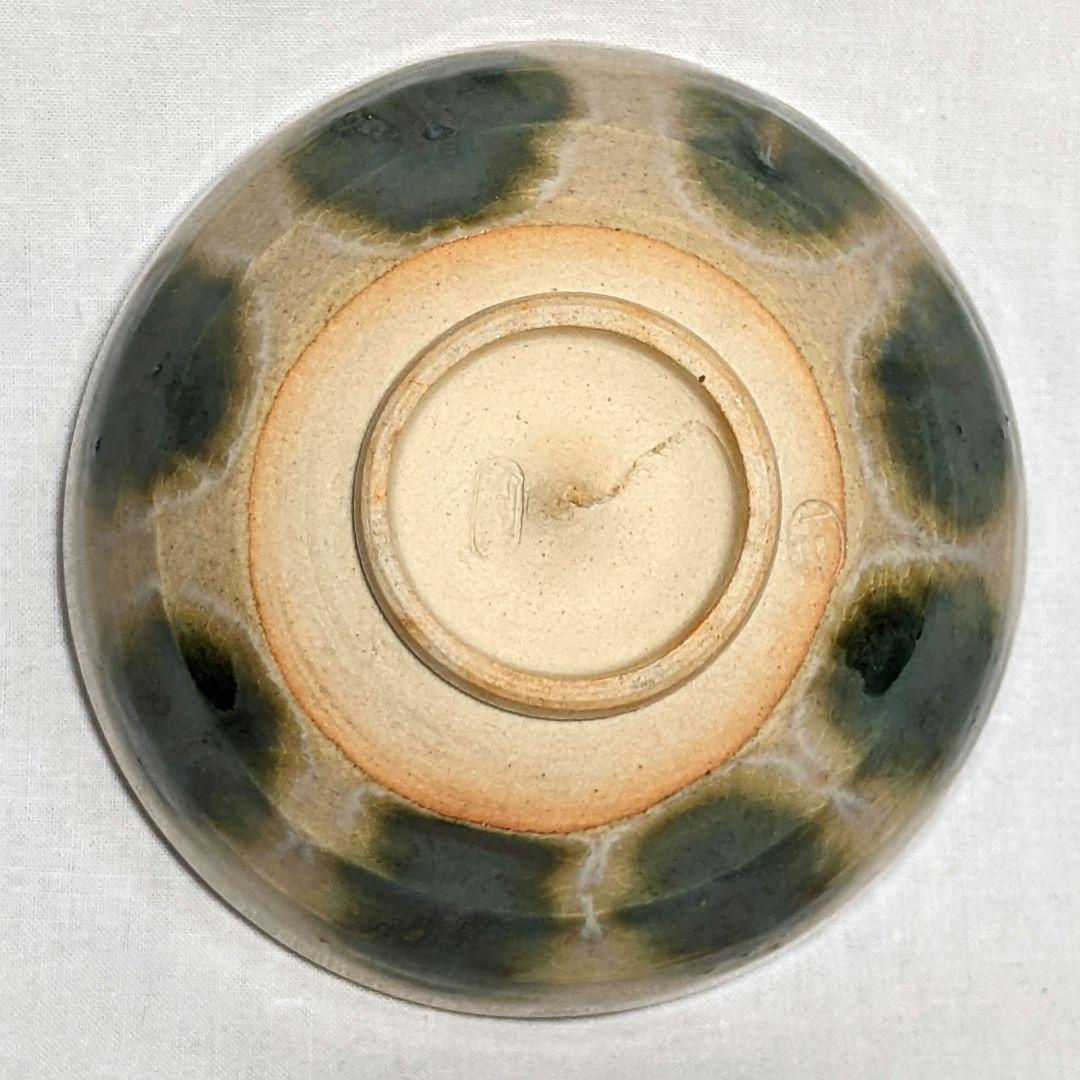 県重要無形文化財 黒井一楽 虫明焼 茶盌 共箱 茶道具 抹茶