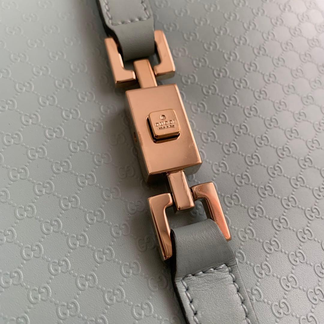 GUCCI グッチ ジャッキー マイクロGG柄 トートバッグ ハンドバッグ