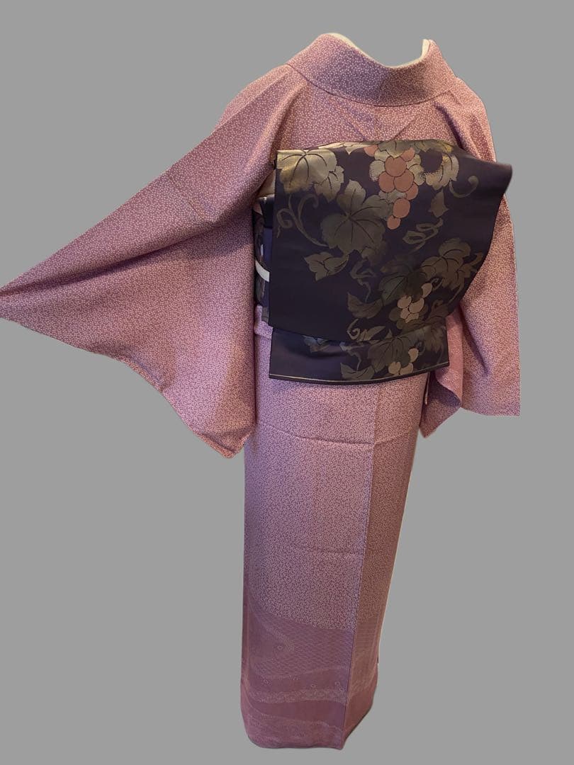 江戸小紋 小花流水文様 付け下げ訪問着 卒業式 入学式 お茶会 お出かけ