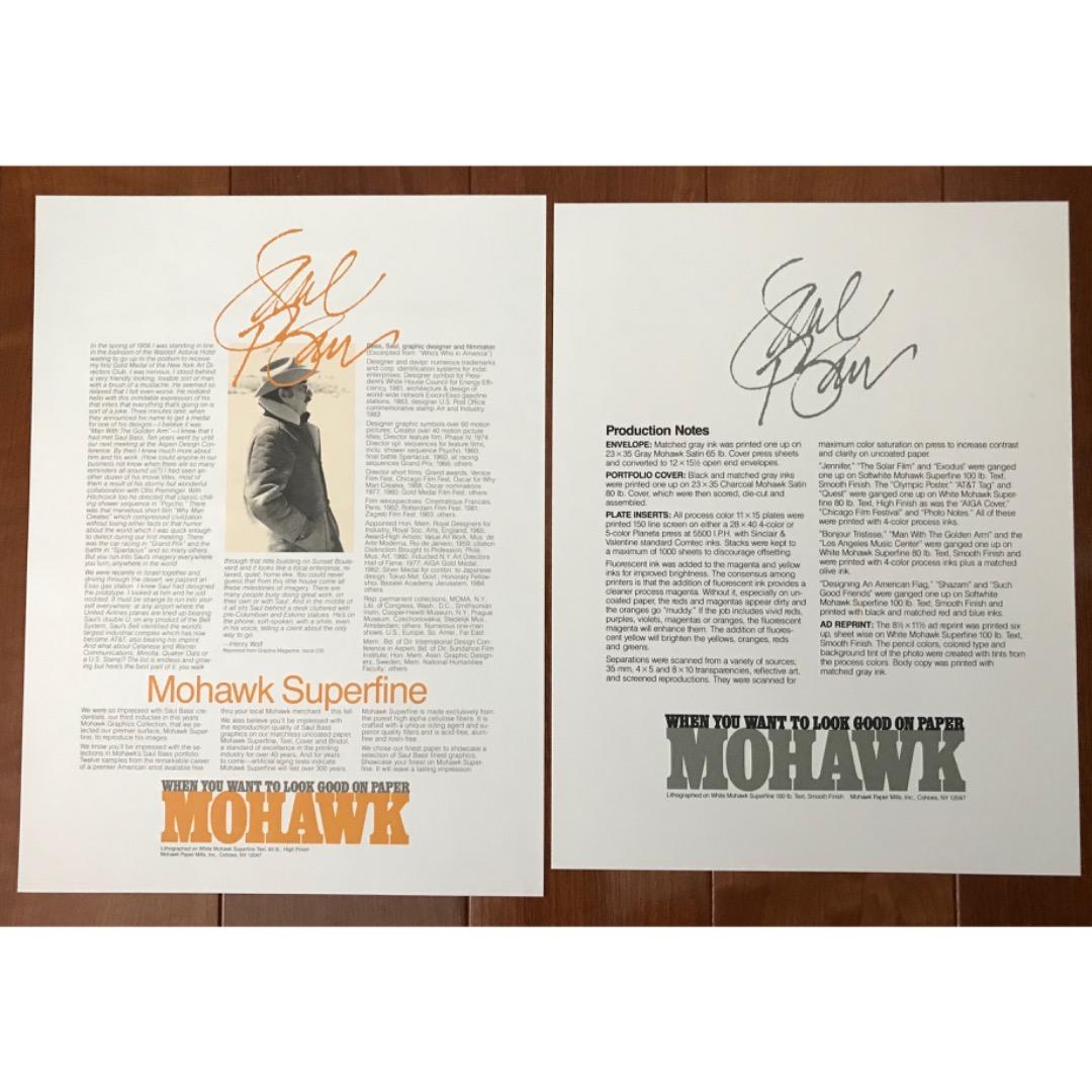 ★レア！★ソール・バス【ポートフォリオ】作品15点＋1点 Saul Bass