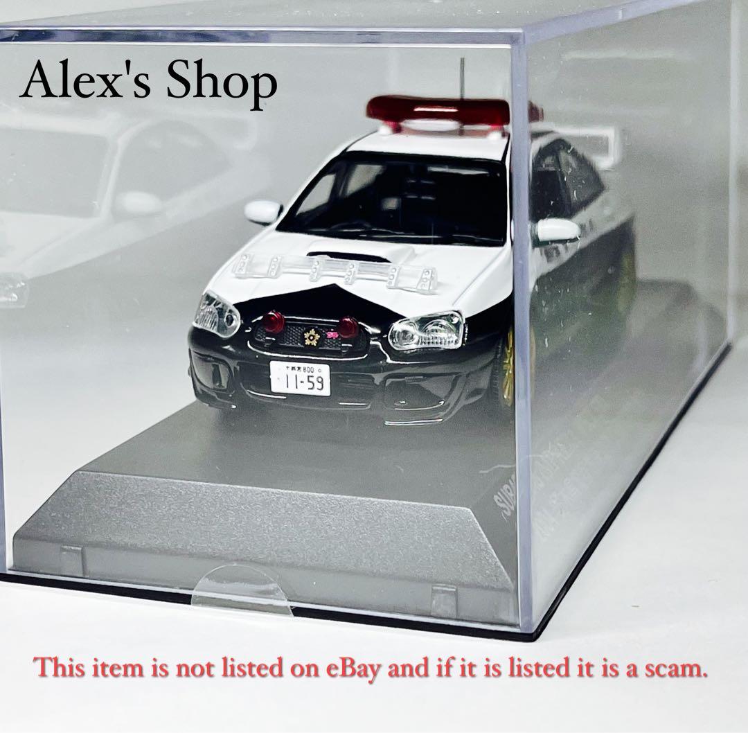 スバル インプレッサWRX STi 2004 栃木県警察高速道路交通警察隊車両