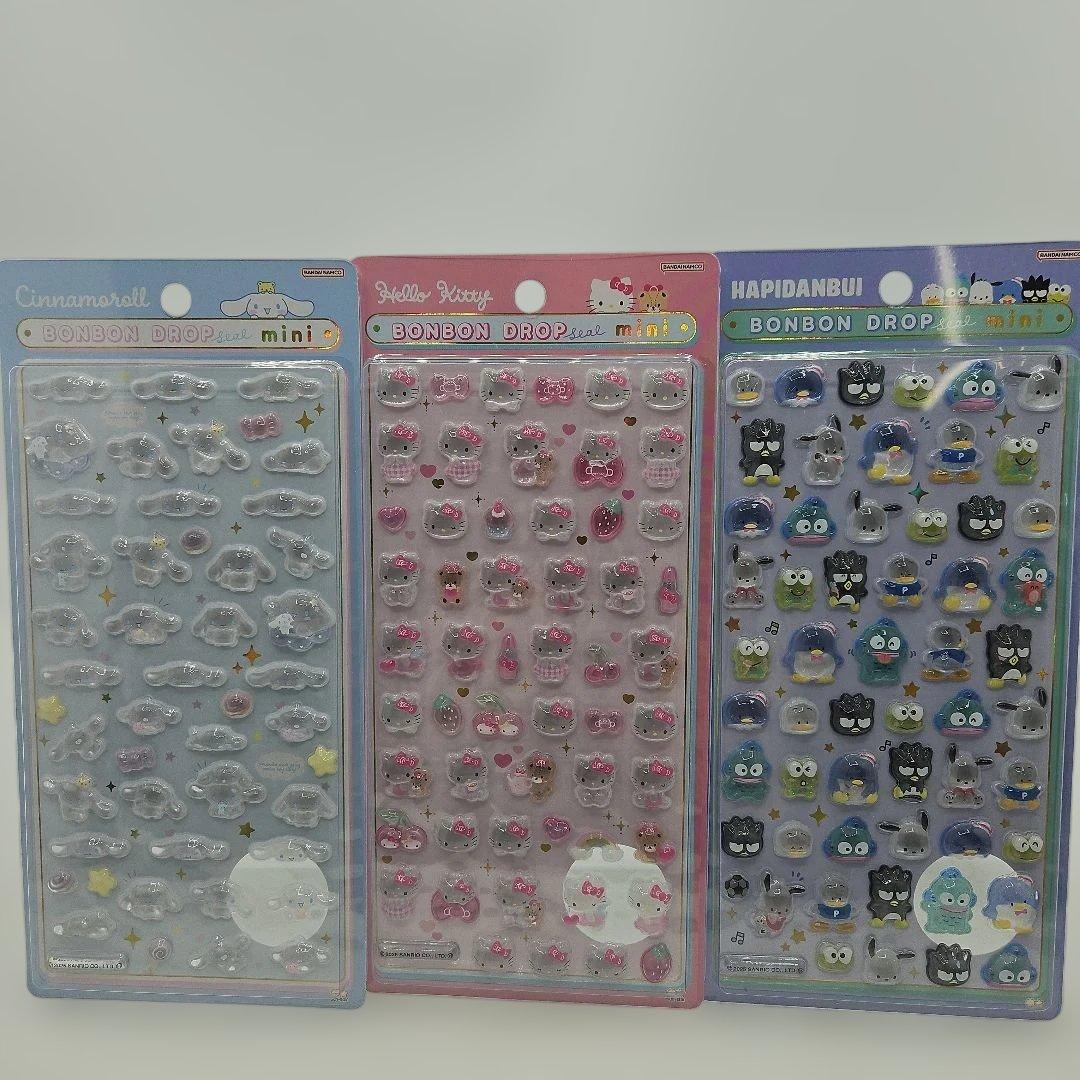 新品未使用　確実正規品 サンリオ　ボンボンドロップシール　コンプリートシール