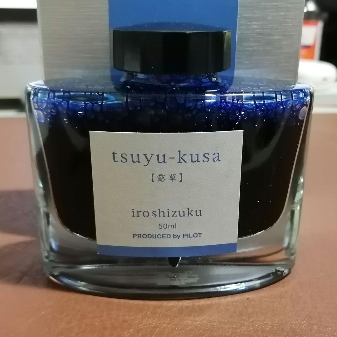 PILOT パイロット 色彩雫 露草 iroshizuku tsuyu-kusa 廃番色】PILOT