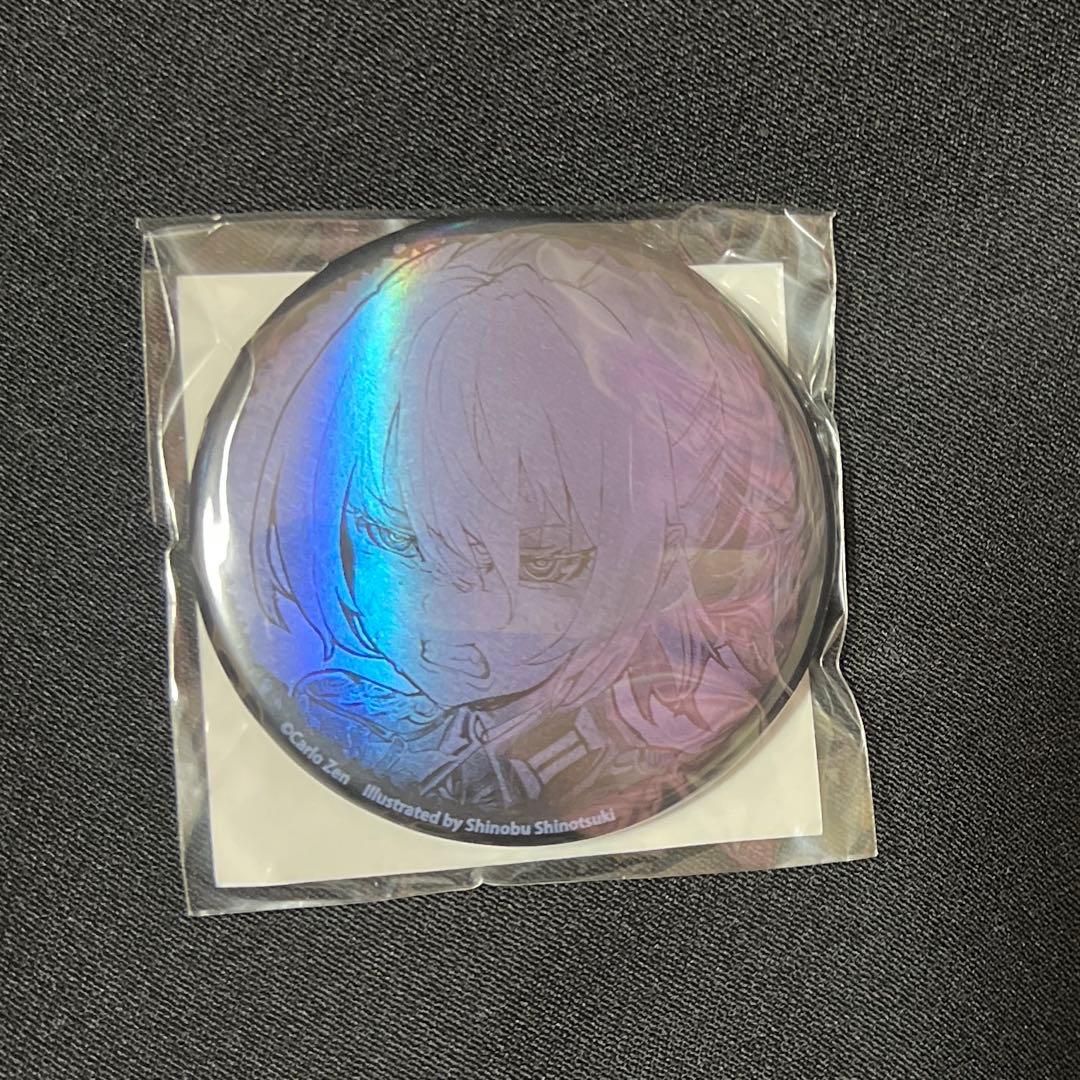 幼女戦記 くじ引き堂 オンラインくじ E賞 ホログラム缶バッジ