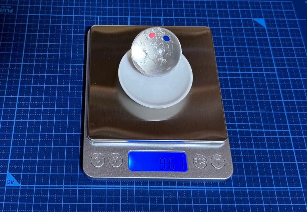 レムリアンシードクリスタル丸玉 36.8mm パワーストーン 天然石