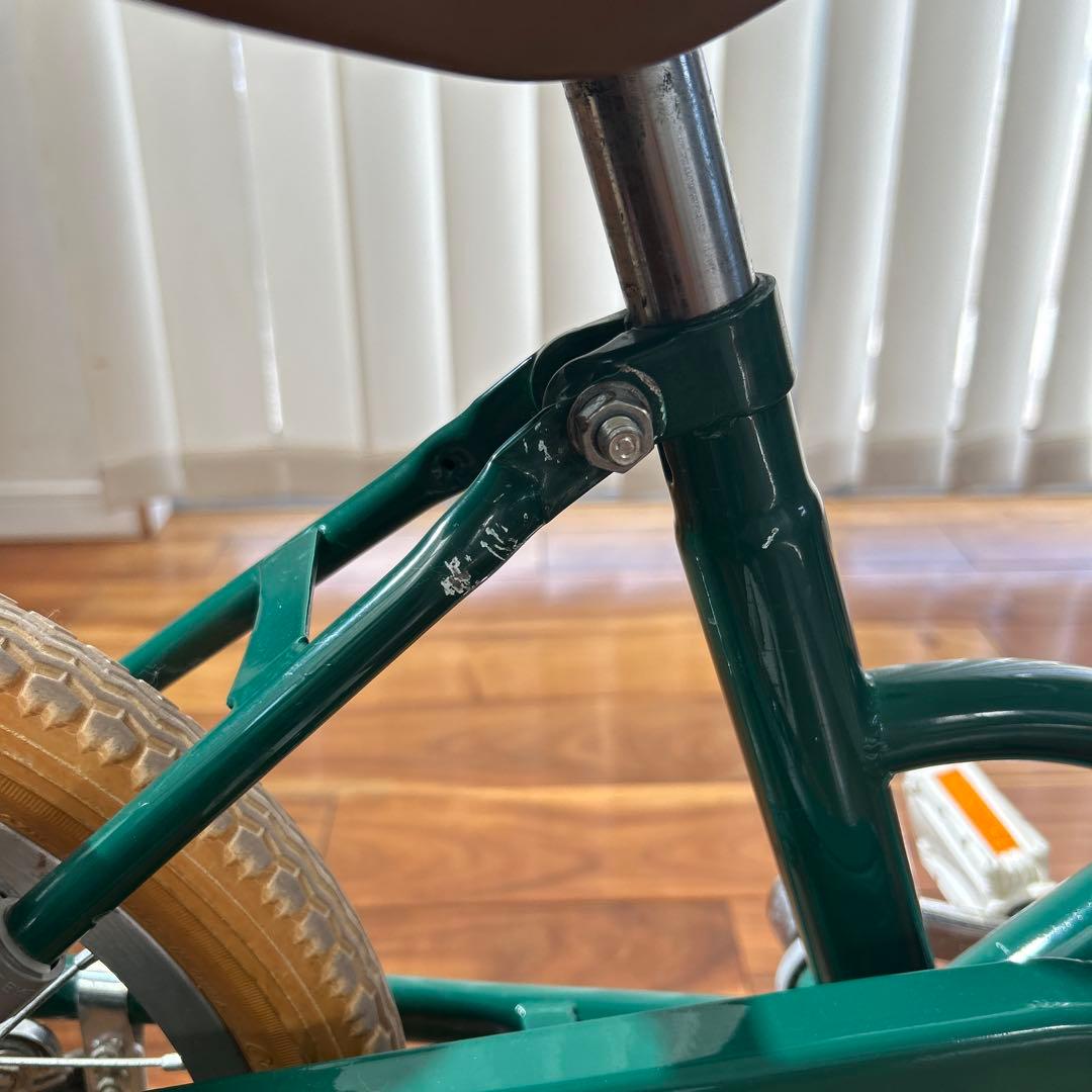 堺市引取希望】トーキョーバイク 幼児用自転車 16インチ グリーンの