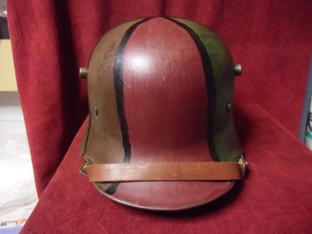 W帝政ドイツ軍/プロイセン王国＊M16迷彩ヘルメット＊シェル66cm