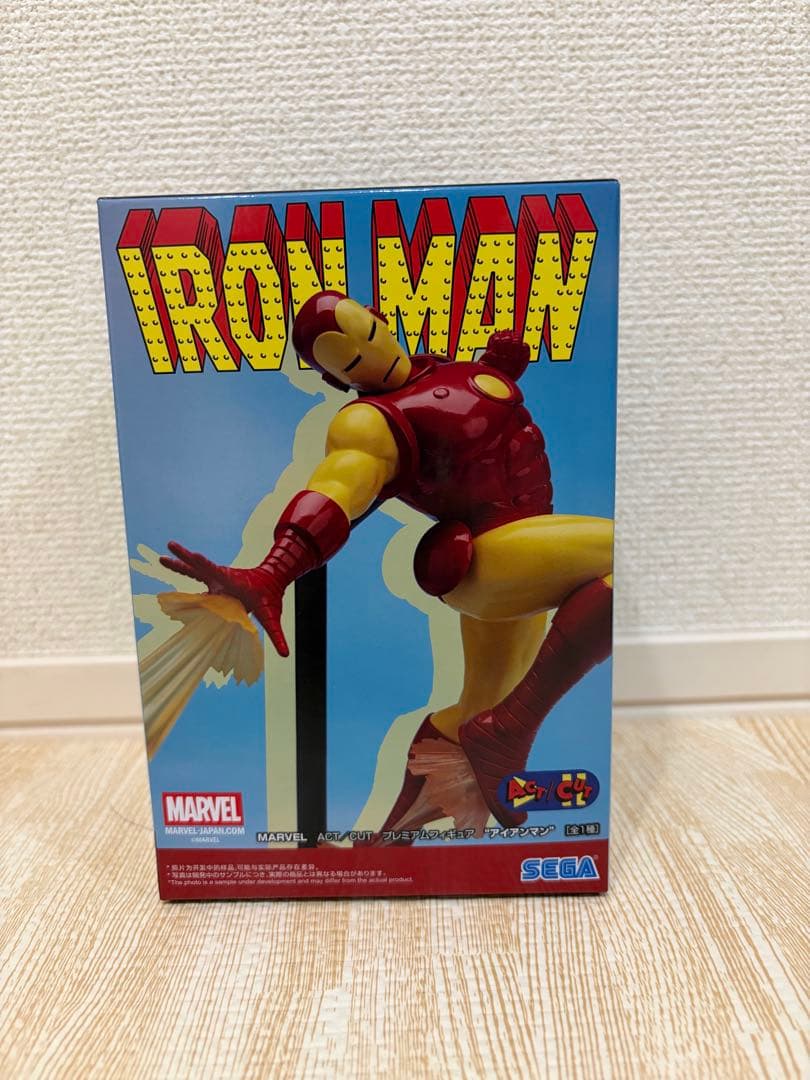新品未開封】アイアンマン act/cut プレミアムフィギュア マーベル