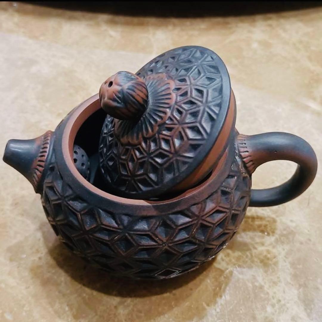 茶道具】 満彫西施壺 1個