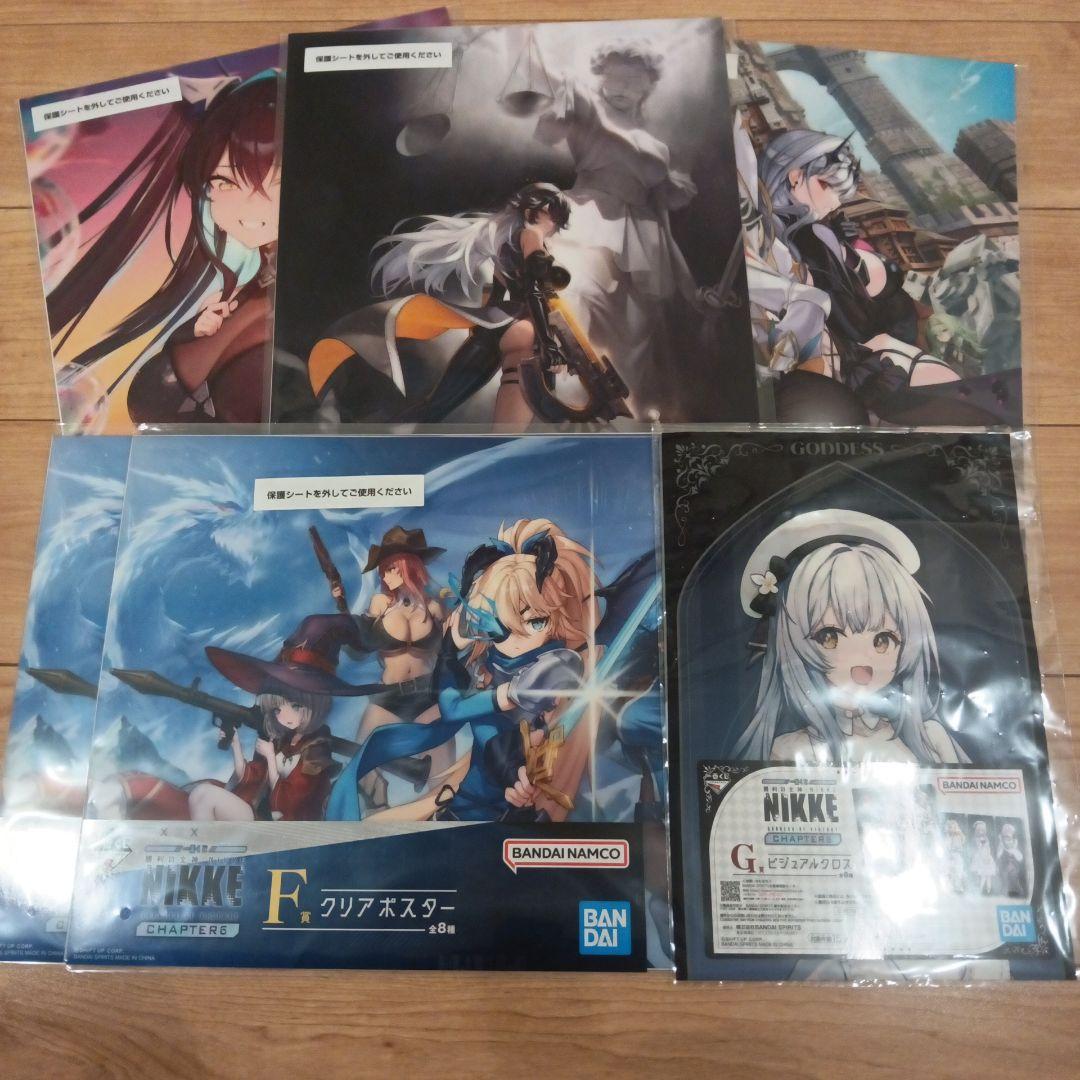 勝利の女神:NIKKE 一番くじ　A賞B賞他おまけ付き　11点セット