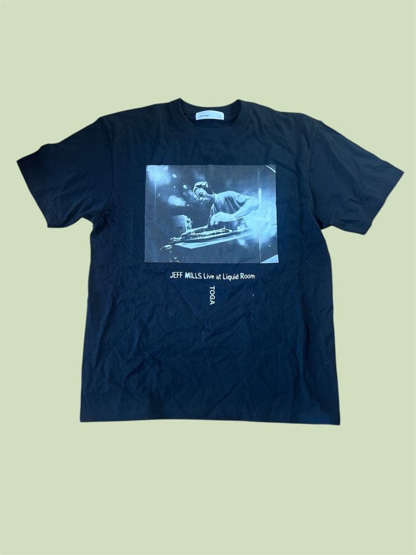 TOGA ARCHIVES JEFF MILLS Tシャツ XL TOGA x JEFF MILLS コラボ T