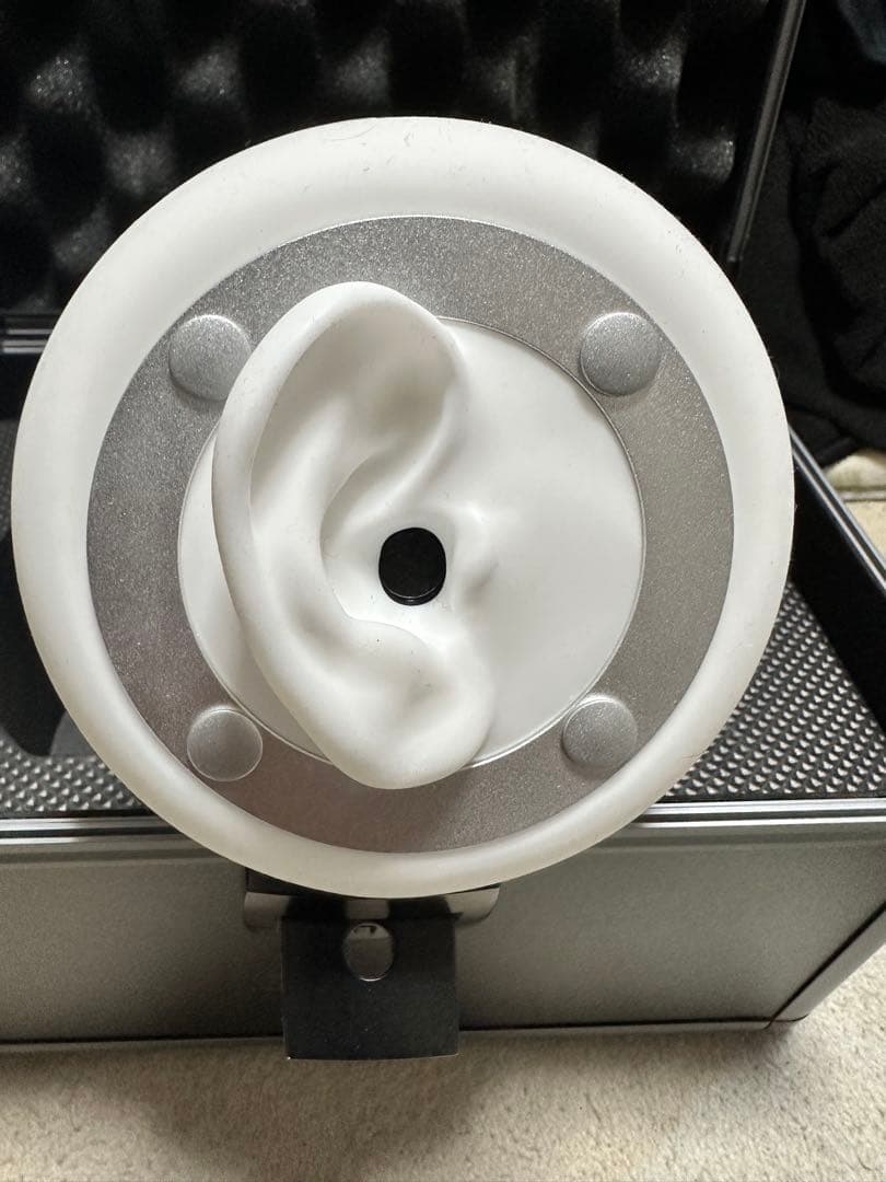 ナ*ン様 3DIO Free Space バイノーラルマイク「ケース、スタンド付