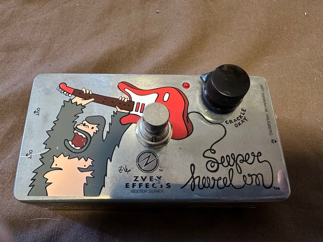 ZVEX EFFECTS Super Hard on ギターエフェクター Z-VEX Super Hard On Vexter Series【Supernice!エフェクター】