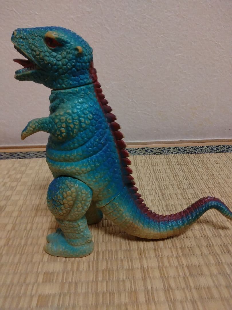 マルサン　ソフビ　ゴロザウルス　当時物　ゴジラ　ブルマァク　東宝