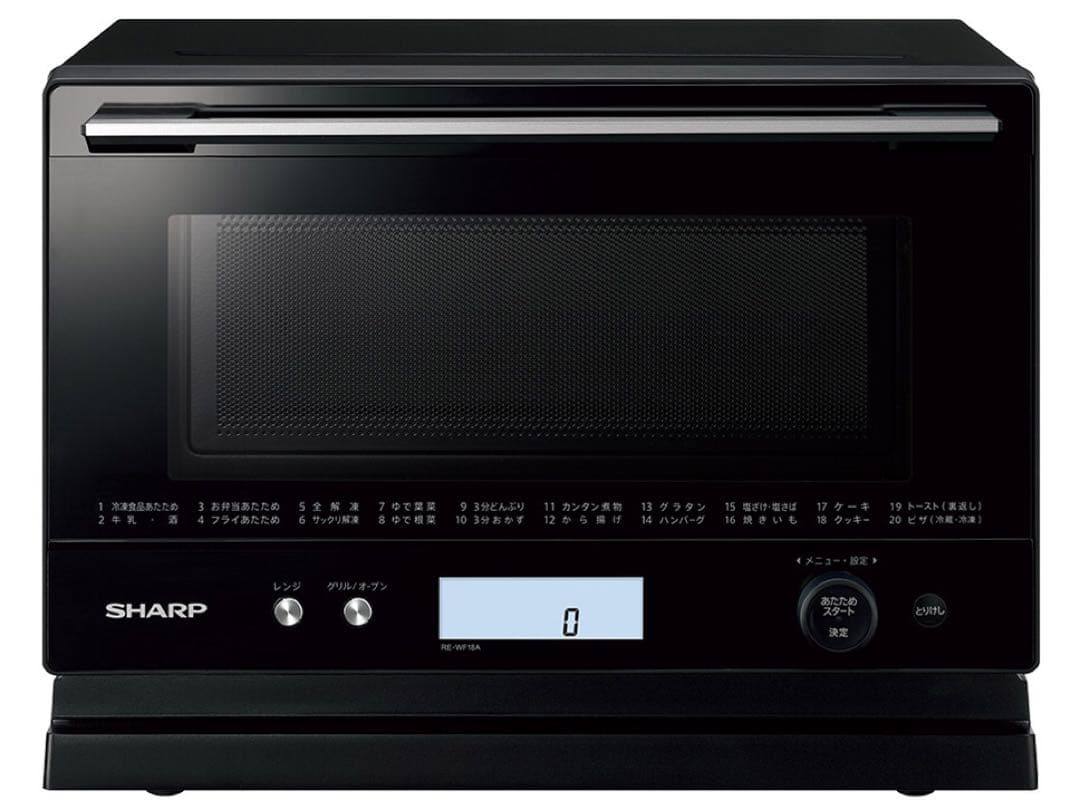 SHARP RE-WF18A-B ブラック オーブンレンジ ジャンク品 - メルカリ