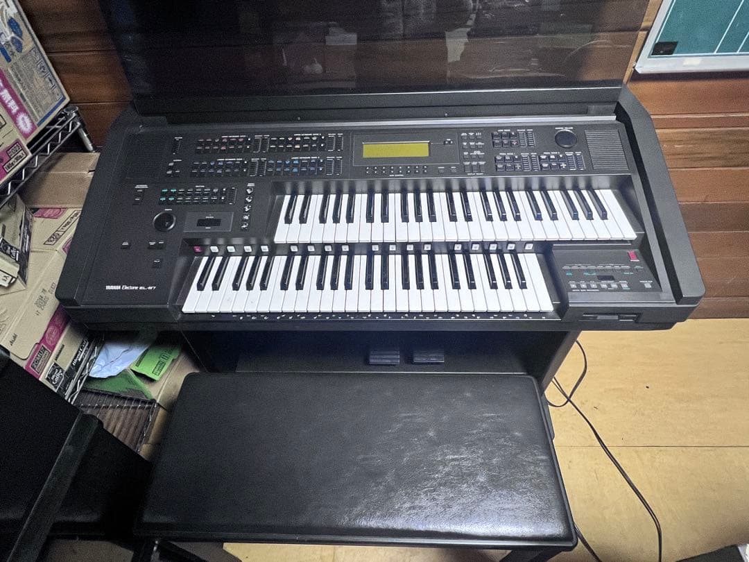 YAMAHA エレクトーン EL-87 電子ピアノ 61鍵盤 ベンチ付き 2026年最新