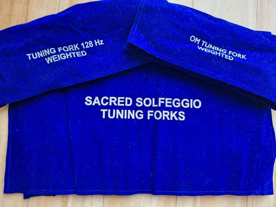 音叉　ソルフェジオ音階9本セット&オットーチューナー、オームチューナー