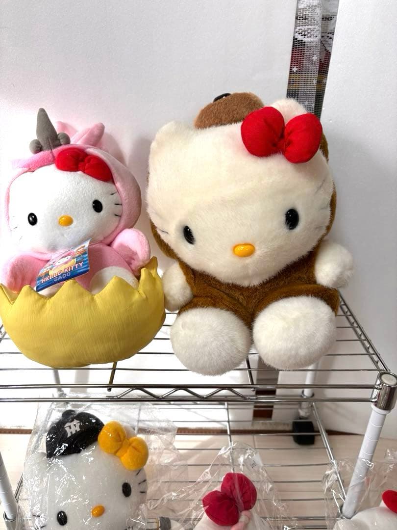 ほぼ未使用タグ付き ❣️可愛いご当地キティぬいぐるみセット