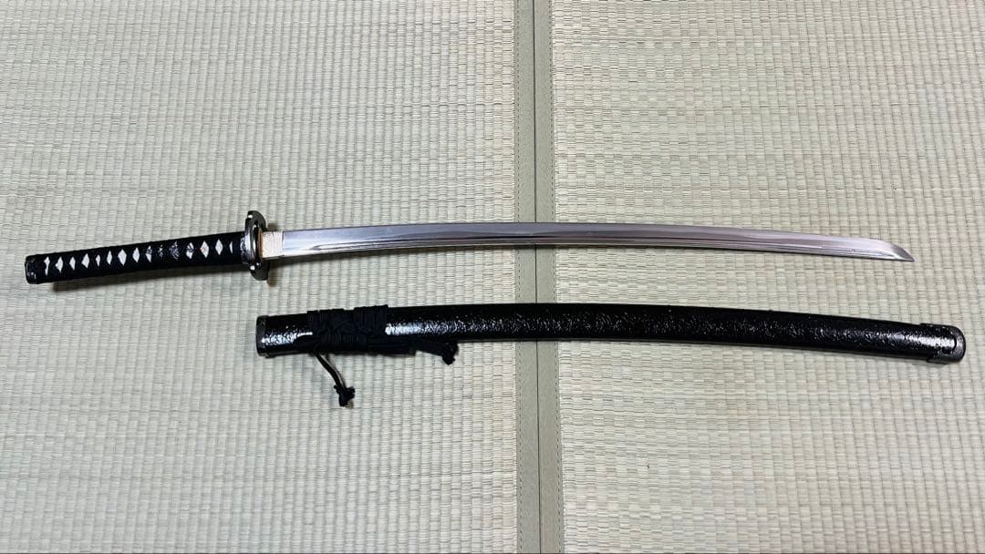 模造刀 美品 柳生十兵衛 大刀 湾れ刃文 雲龍拵え 251014-1