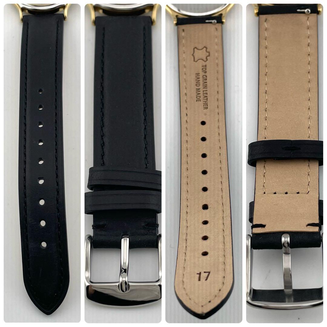 【稼働/新品電池/新品ベルト】セイコー　ドルチェ　シェル文字盤　コンビ　腕時計