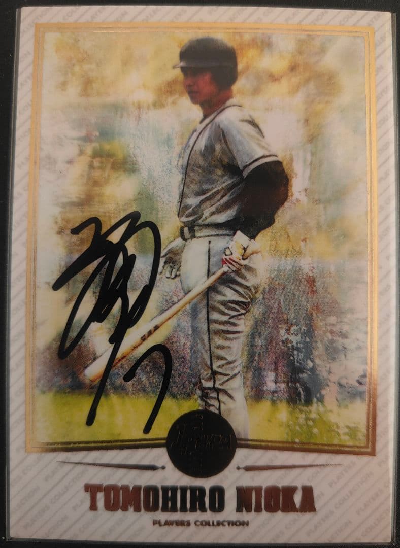 巨人 二岡智宏 直筆サインカード 2003年 - メルカリ