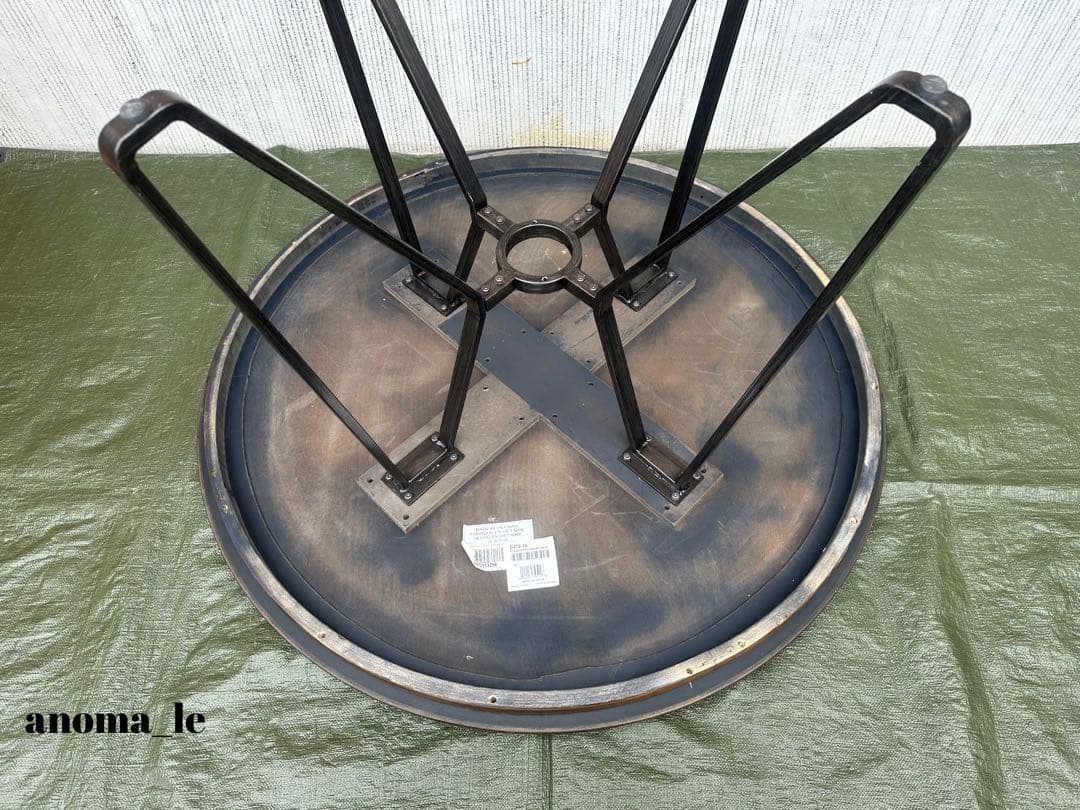 【ラウンドテーブル】Ashley　furniture　アメリカンスタイル