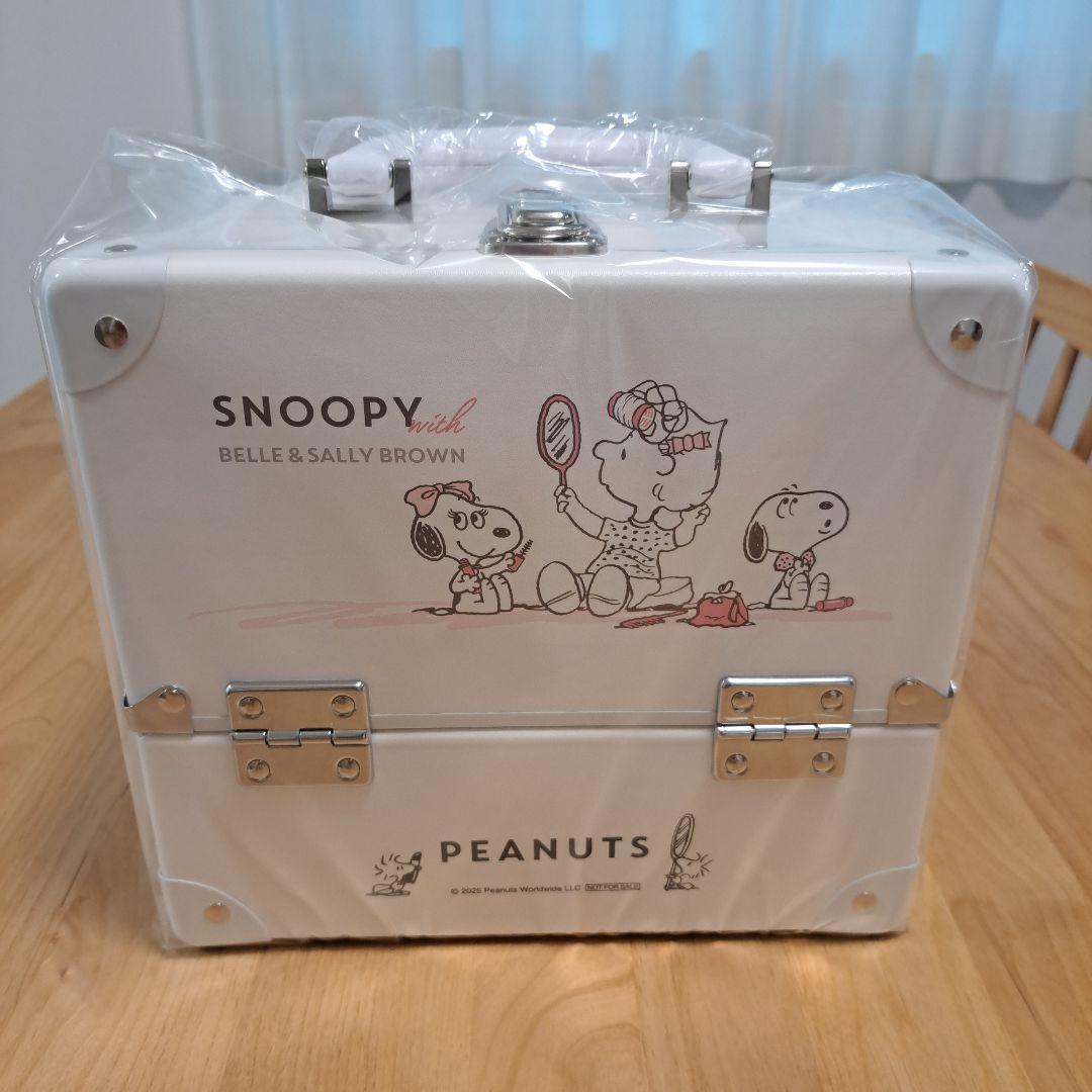 スヌーピー　メイクボックス×メイクブラシ