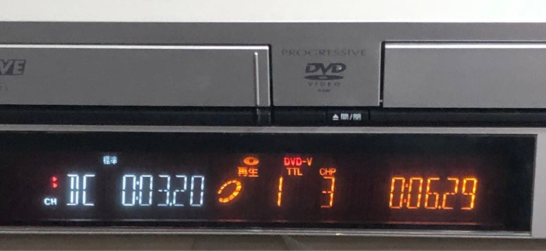 Panasonic DMR-E70V ビデオ一体型DVDレコーダー ダビング