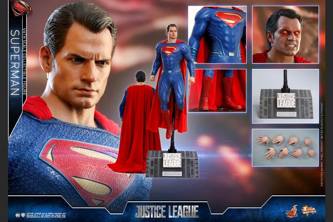 ホットトイズ　ジャスティス・リーグ スーパーマン フィギュア Amazon.co.jp: 【ムービー・マスターピース】『ジャスティス・リーグ