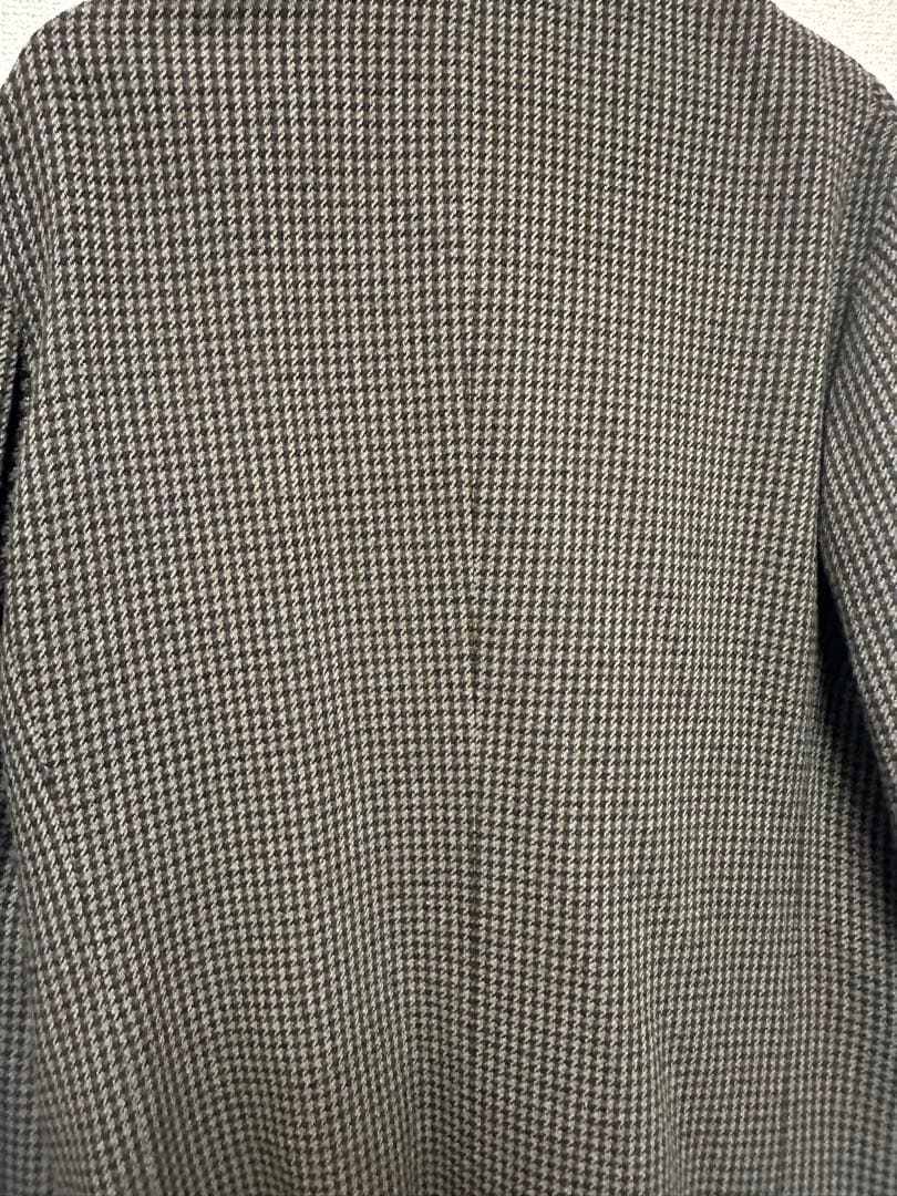美品　激レア【Y's for men コート】千鳥格子柄ハウンド‐トゥース