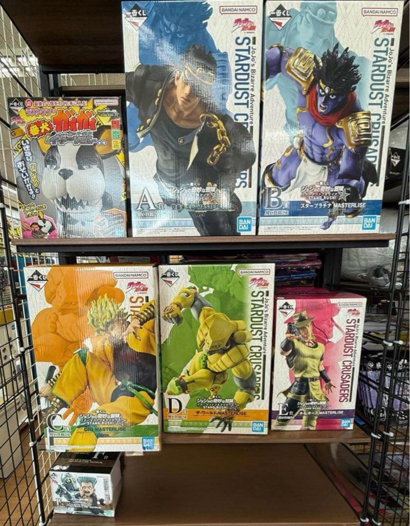 ジョジョの奇妙な冒険　A賞 B賞 C賞 D賞 E賞 F賞　ラストワン　フィギュア 一番くじ ジョジョの奇妙な冒険 EVIL PARTY」の全ラインナップ公開