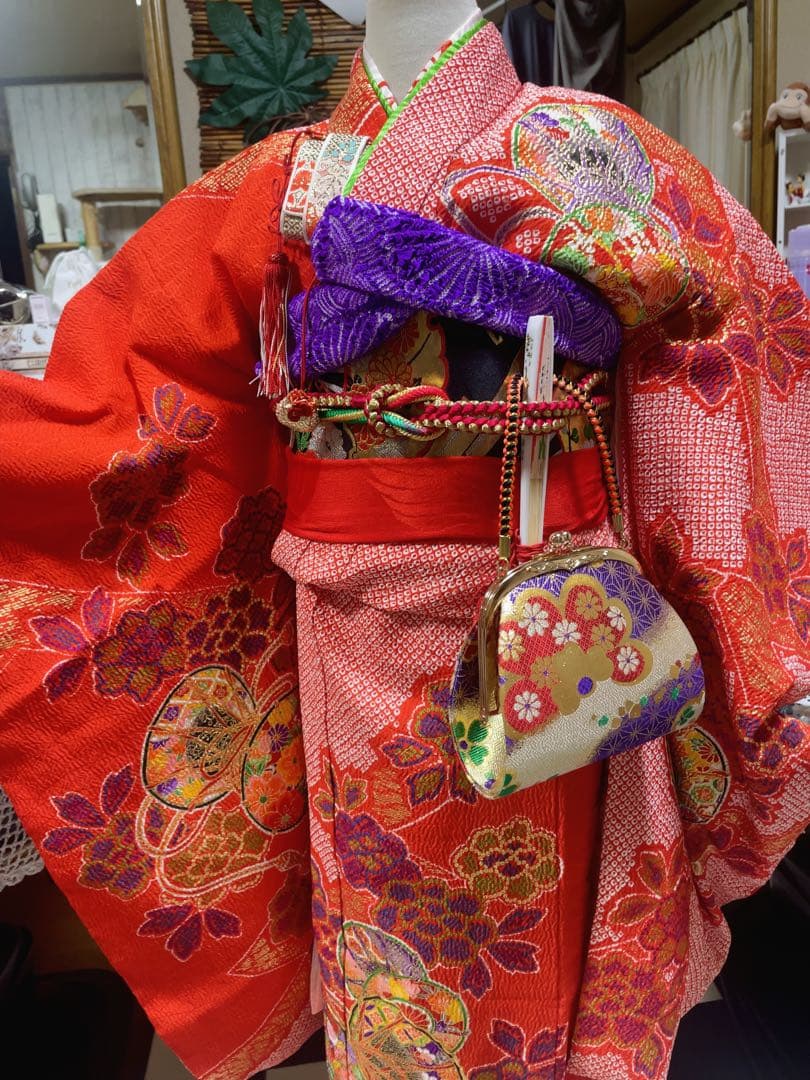 七五三7歳様絞り柄フルセット