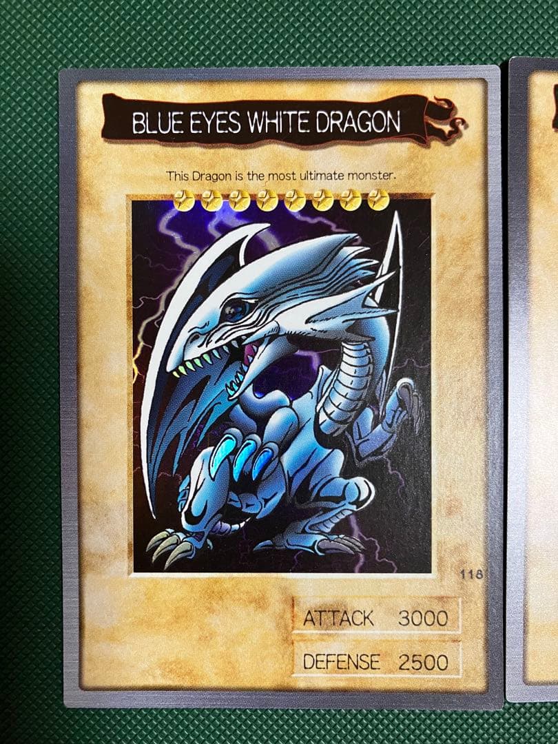 遊戯王バンダイ版　ブルーアイズホワイトドラゴン英語　3枚セット