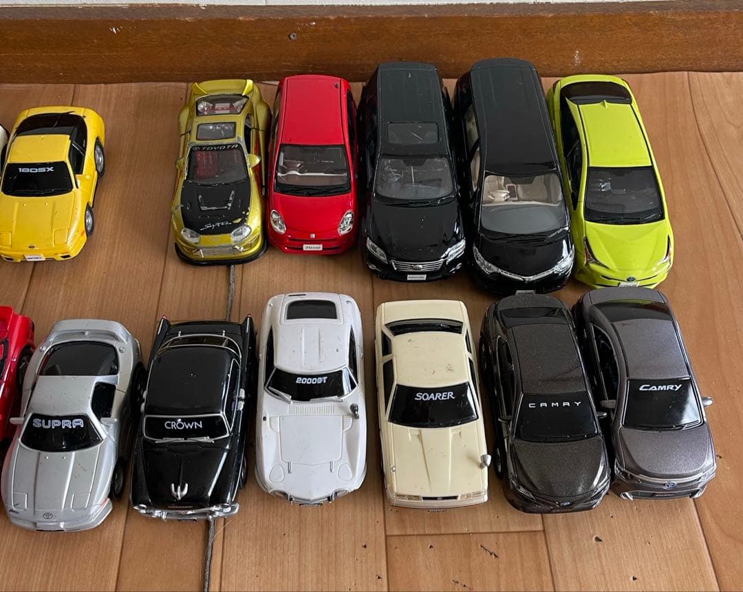 ミニカー　トヨタ　日産　マツダ　合計19台