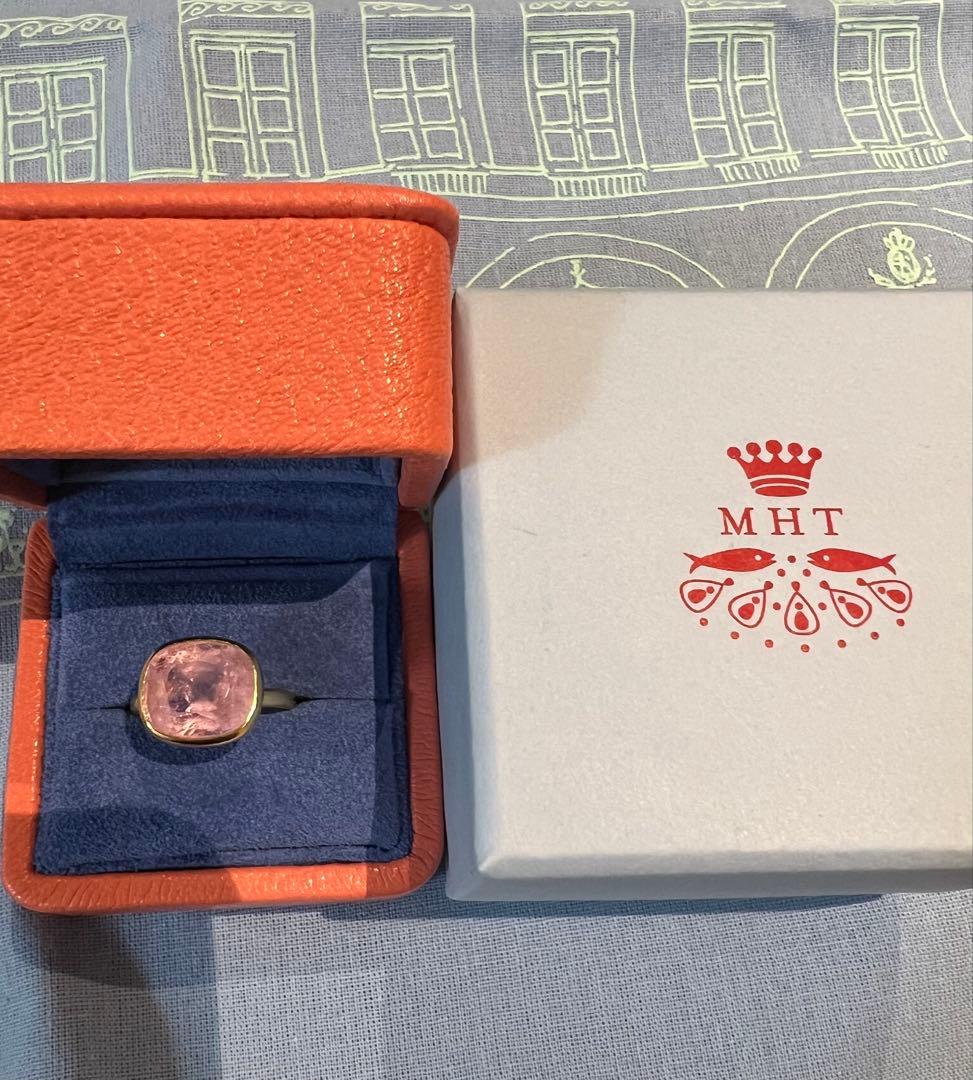 ま*】様 マリーエレーヌドゥタイヤック　希少　キャンディピンクトルマリンリング
