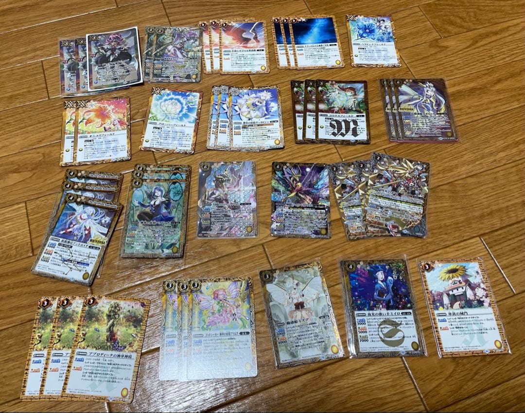 バトスピ 楽族デッキパーツまとめ スリーブ付き