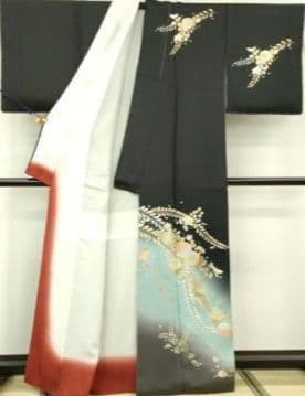 辻ヶ花 未使用 訪問着 螺鈿 暈し染 金銀彩 正絹 逸品 - メルカリ