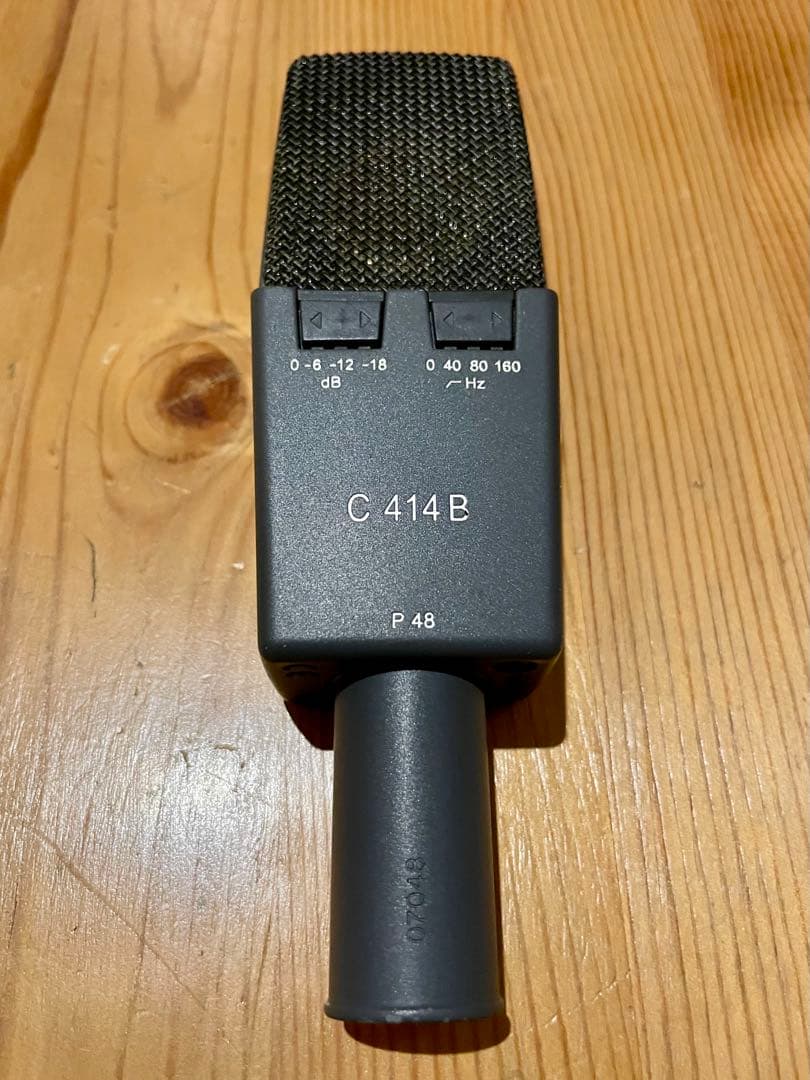 AKG C414XLR コンデンサーマイク 動作確認済み 格安出品
