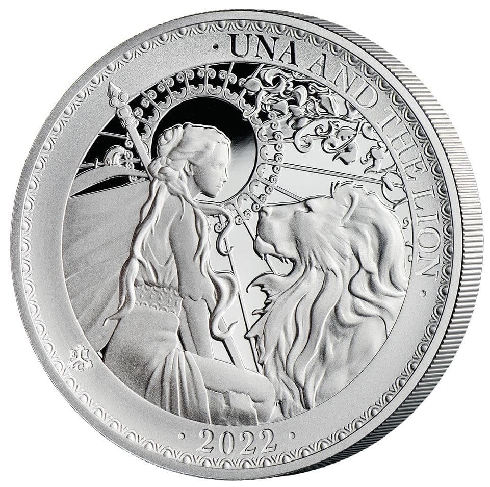 2022年 セントヘレナ ウナとライオン 1オンス 銀貨 NGC PF70FDI - メルカリ