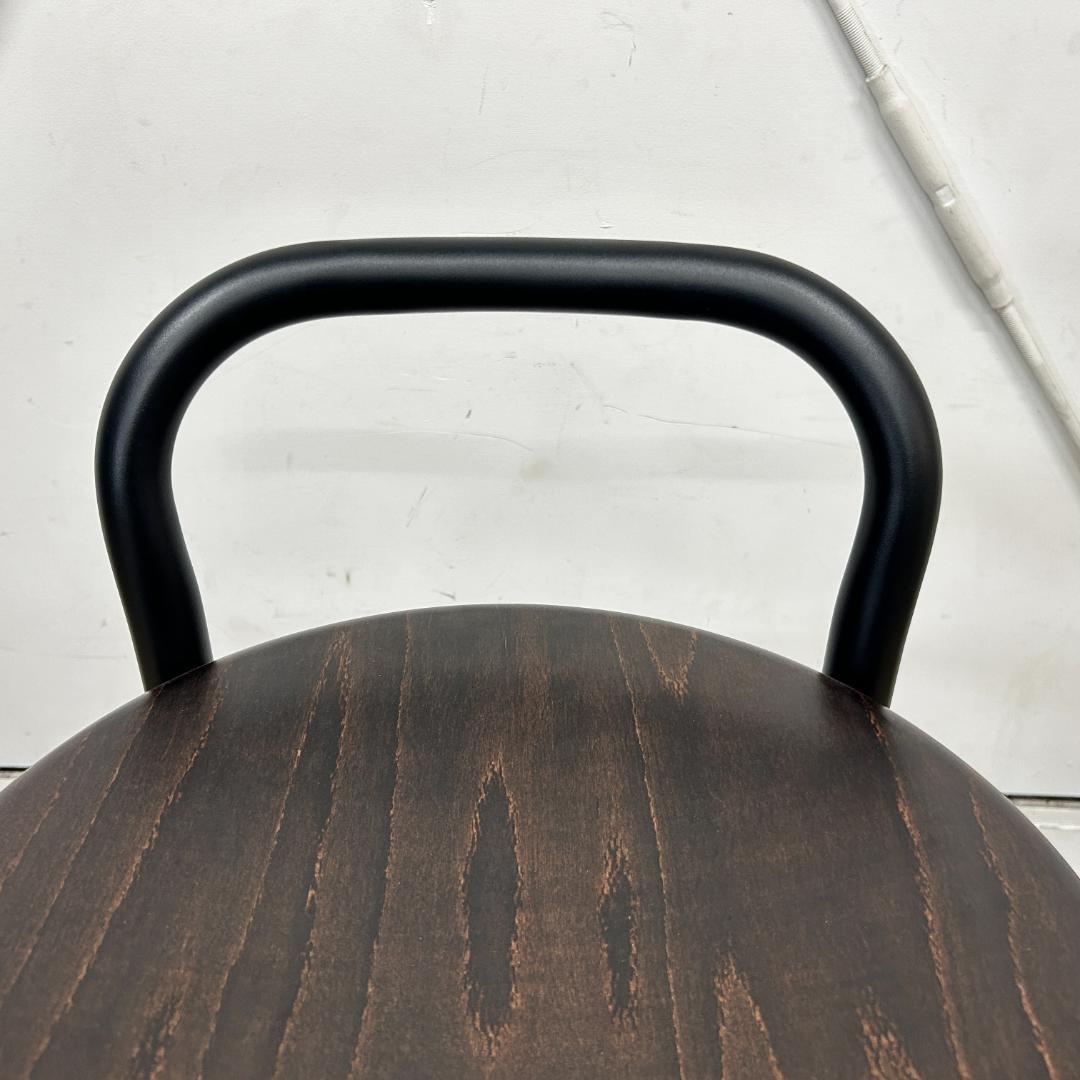 【値下げ】MAGIS ハイチェア Pipe stool ブラック ダークビーチ