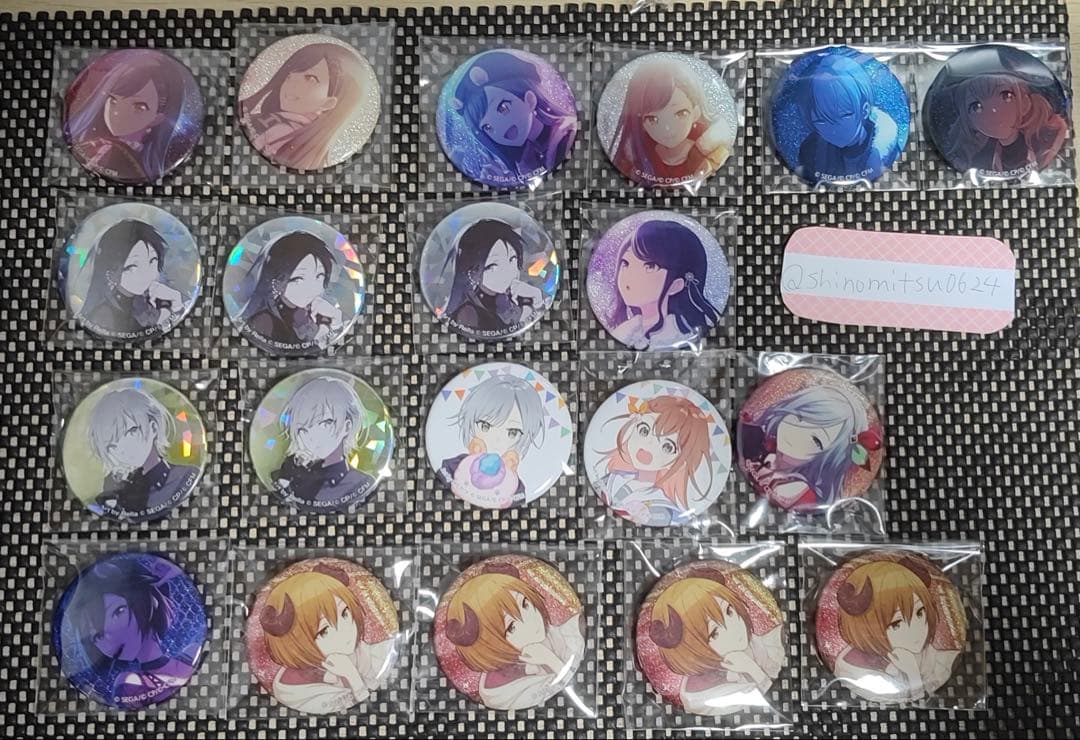 缶バッジ ヴァイスシュヴァルツ パシャこれ ウエハース エピカ