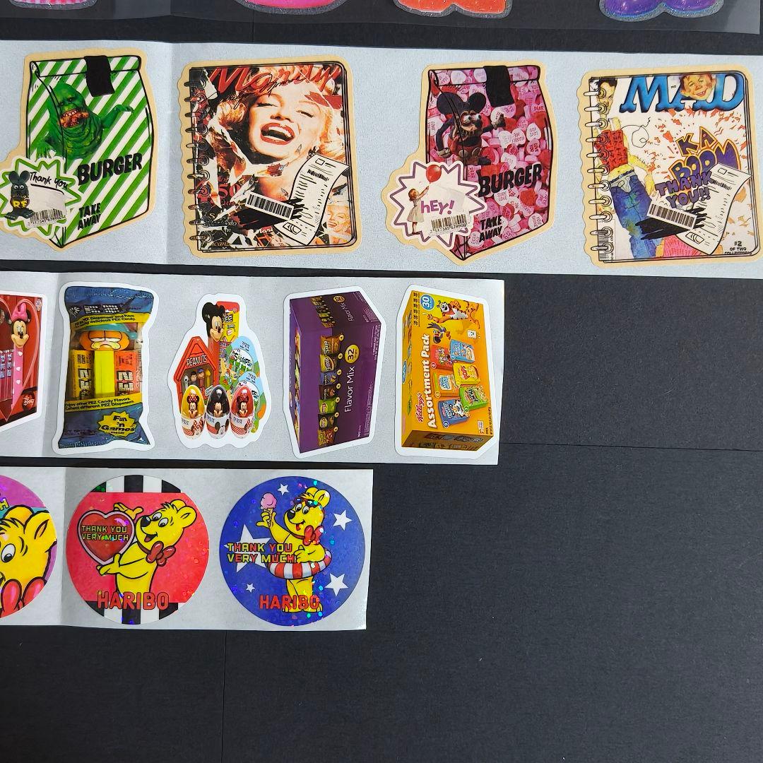 ⑪ アメステ ロール 切り売り シール シール交換 シール帳