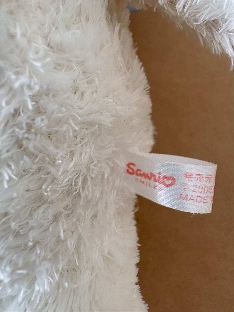 サンリオ マシュマロみたいなふわふわにゃんこ マスコット ぬいぐるみ レトロ