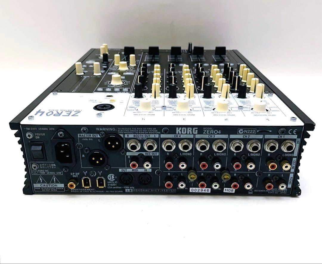 動作良好】KORG コルグ ZERO 4 DJミキサー - メルカリ